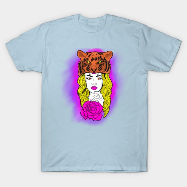 Tiger Queen T-Shirt by Joebarondesign